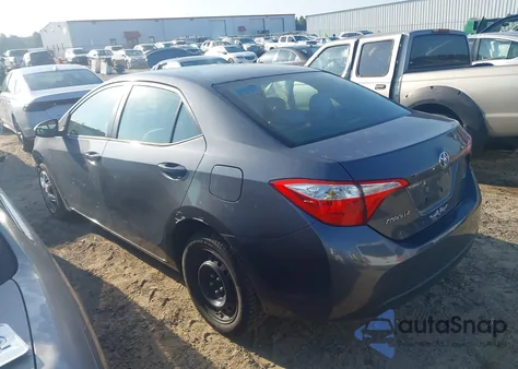 2015 Toyota Corolla Le from USA, damaged, VIN 2T1BURHE8FC463374